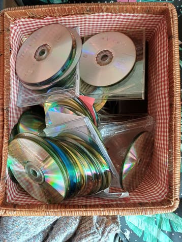 gebrande cds en doosjes GRATIS af te halen