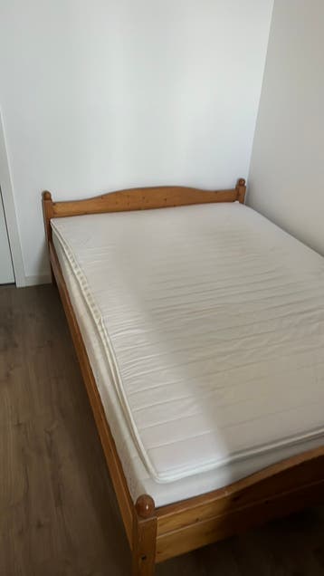 Gratis bed en matras