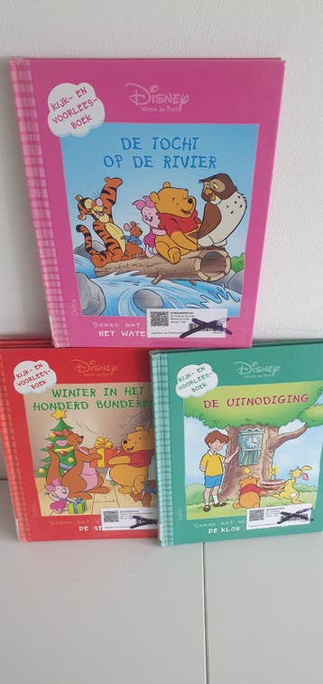 Disney Winnie de Poeh Kijk- en Voorleesboeken (3 stuks)