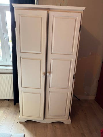 Kledingkast 180x90 met hang- en legruimte, slot defect