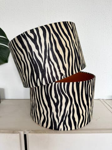GRATIS zebra lampenkap
