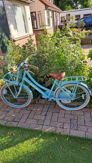 ⁸Spirit transportfiets damesfiets lichtblauw 24 inch