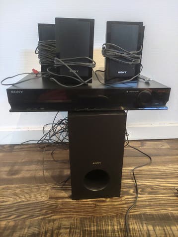 sony home theater system dav-tz230