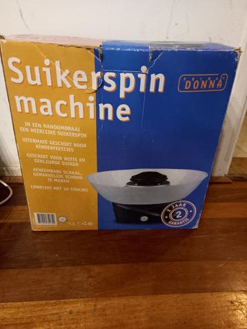 Prima Donna Suikerspinmachine - Werkt Prima!