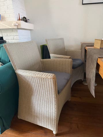 6 stoelen gratis, nog in goede staat