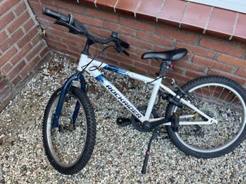 Rockrider kinderfiets - Wit/Blauw - 20 inch