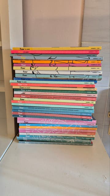 Stapel Flow tijdschriften 2020-2024