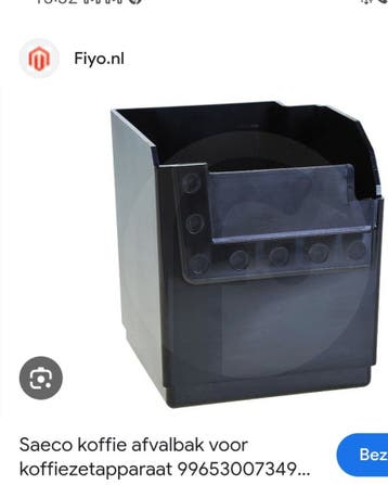Saeco/Philips koffie afvalbak voor koffiezetapparaat