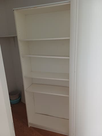 Stellingkast met verstelbare planken (203x80x28cm)