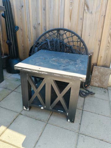 Houten salontafel - opknapper