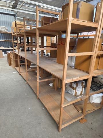 Gratis Houten Stellingkast