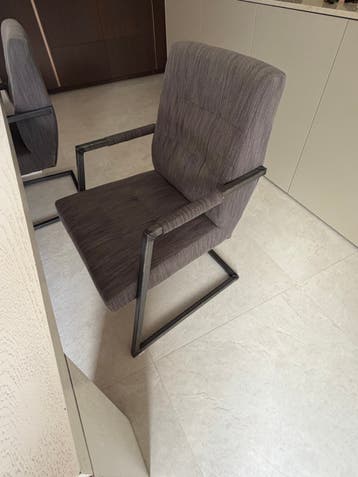 Eettafel met 4 stoelen - 100x220 cm