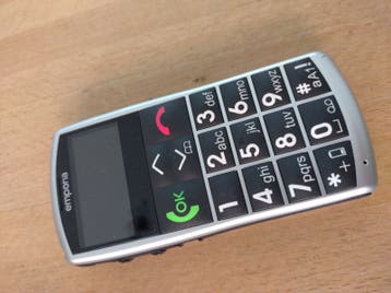 Emporia seniorentelefoon met oplaadstation