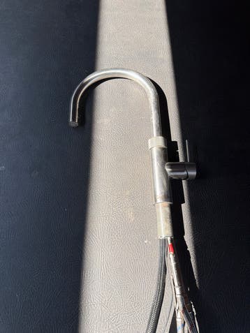 Quooker kraan zilver