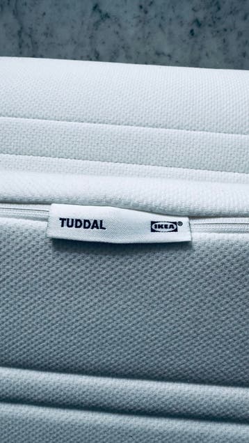 Tuddal topper van Ikea 90x200