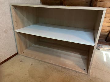 Houten Kast met Verstelbare Plank l/b/h 100/58/70
