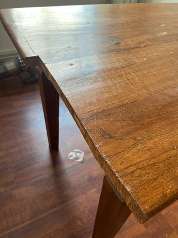 Massief houten tafel - Gratis op te halen