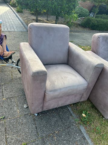 Comfortabele fauteuils - set van 2