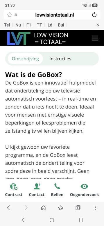 Ondertitelings box gratis