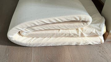 Gratis: eenpersoons topper