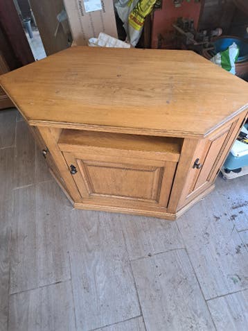 eiken tv meubel. gratis op te halen 4