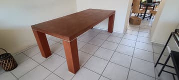 Gratis kersenhouten eettafel 220x100