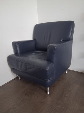 Donker blauw Fauteuil