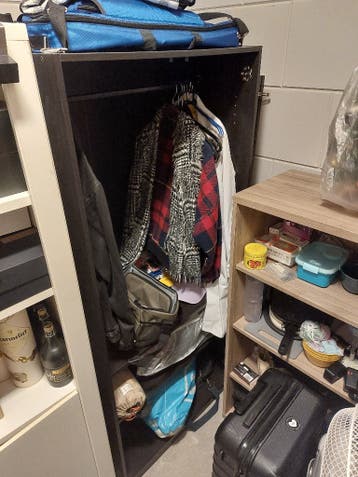 IKEA RAKKESTAD kledingkast met 2 deuren