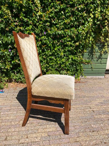 vintage  4 eetkamerstoelen