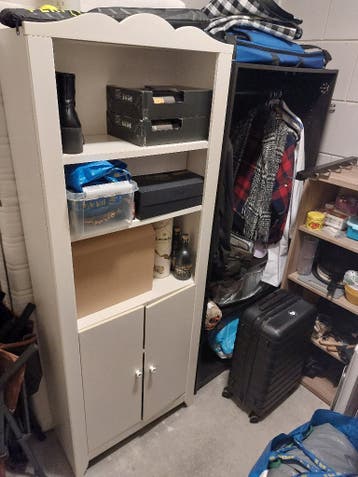 IKEA boekenkast met deurtjes