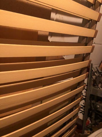 Lattenbodums en bijpassend bed🤎