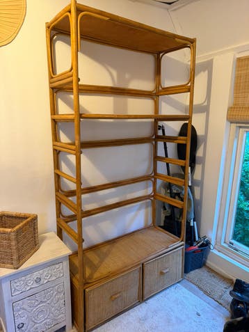 Rotan kast met lades