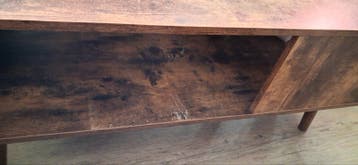 Mooie houten salontafel van 100cm lang
