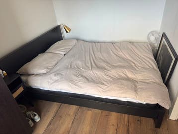 GRATIS | IKEA MALM Bed | 180x200 Zwart | Zelf demonteren
