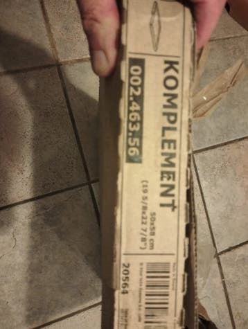 ikea komplement onderdelen van kast - gratis op te halen