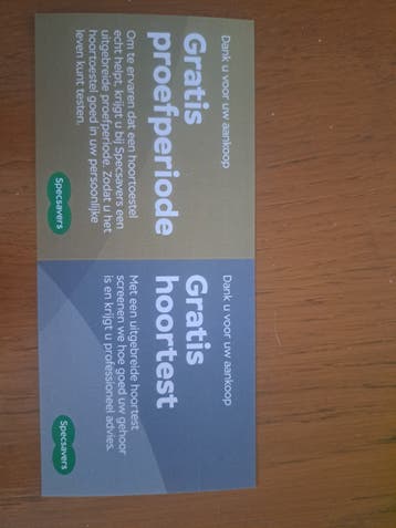 Gratis hoortest en proefperiode