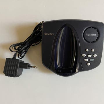 Oplaadstation + antwoordapparaat Gigaset C250, GRATIS