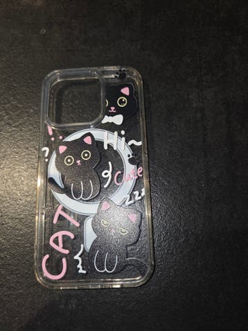 Gratis Hoesje iPhone 15 Pro - Katten Design