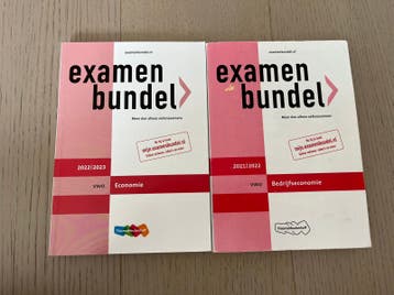 Examenbundels Economie en Bedrijfseconomie VWO GRATIS