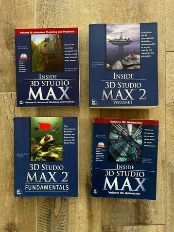 3D Studio Max boeken - gratis af te halen