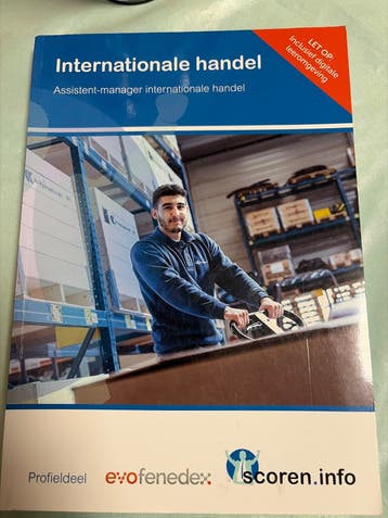 Boek: Internationale handel - Assistent-manager