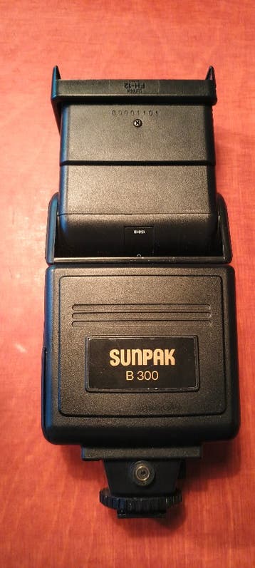 Sunpak externe flitser