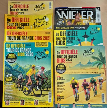 TOUR DE FRANCE TIJDSCHRIFTEN