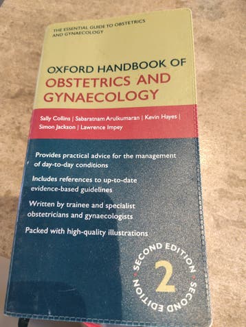 Oxford Handbook of obstetrics and gynaecologe 2nd edition