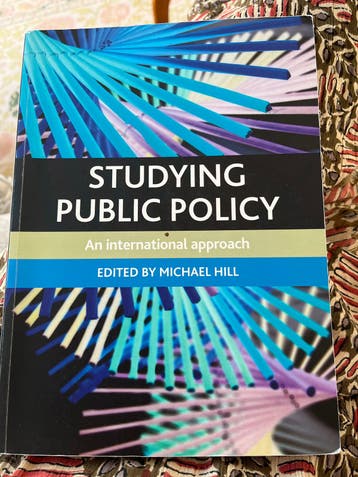 Studying Public Policy: An International Approach