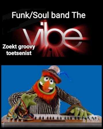 FUNK/SOULBAND THE VIBE, ZOEKT GROOVY TOETSENIST M/V