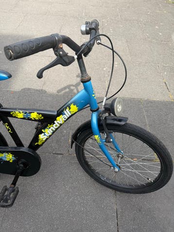 Kinderfiets Sundvall Sky - Voor- en achterlicht defect