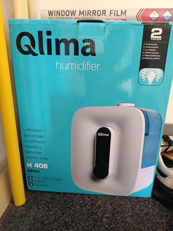 Qlima H 408 Luchtbevochtiger - Wit