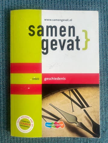 Samengevat geschiedenis vwo