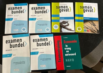 Examenbundels en samenvattingen HAVO 2014/2015